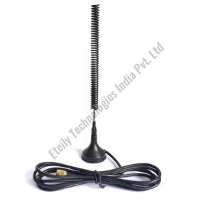 433MHz 9dBi Spring Magnetic Antenna with RG174 (L-3Mtr) Cable + SMA Male Connector