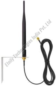 915MHz 5dBi Rubber Duck Antenna with RG174 Cable (L - 3Mtr) + SMA (M) St. Connector (with L Bracket)