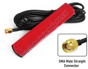 4G 5dBi Adhesive Antenna with RG174 (L-3Mtr) Cable + SMA (M) St. Connector