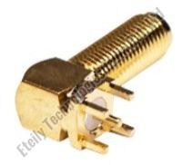 ET-SFRA-BH-PC14M SMA Female R/A Bulkhead PCB Mount 14mm Connector