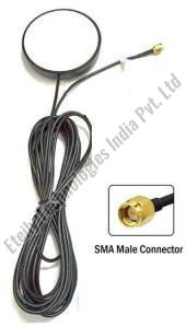 3G 6dBi Magnetic Mount 80MM Antenna with RG174 (L-3Mtr) Cable | SMA Male Connector