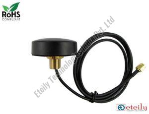 3G Screwable Puck Antenna with RG174 Cable (L-3MTR) + SMA (M) St. Connector 46mm