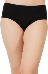 Bamboo Black 3 Layer Leak Proof Panty