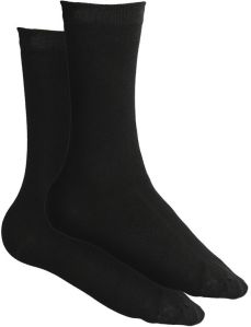 Bamboo Fabric Full Length Socks Super Comfortable, Ultrasoft, Anti Bacterial, Smell Free Black