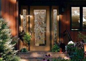 Decorative Glass Door