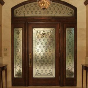 Stained Glass Main Entrance Door