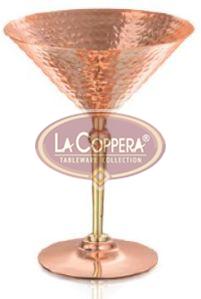 Copper Martini Bar Glass