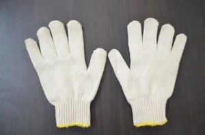 Cotton Knitted Hand Gloves