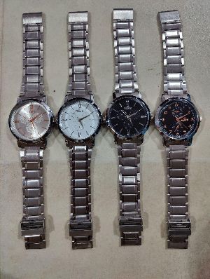 Mens Stainless Steel Wrist Watch