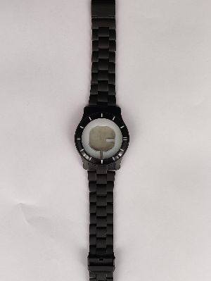 Wrist Watch Case with Steel Chain