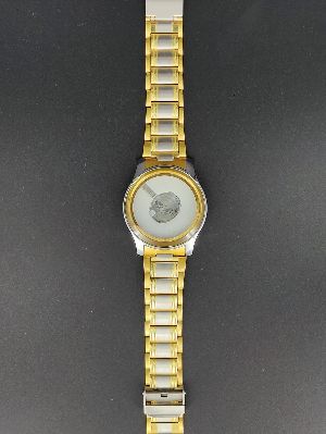 Wrist Watch Case with Steel Chain