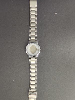 Wrist Watch Case with Steel Chain