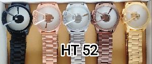 Wrist Watch Case with Steel Chain