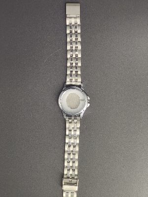 Wrist Watch Case with Steel Chain
