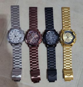 Mens Premium Chain Wrist Watch