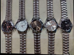 Mens Stainless Steel Wrist Watch