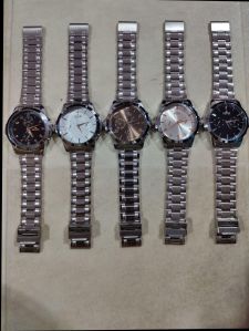 Mens Stainless Steel Wrist Watch