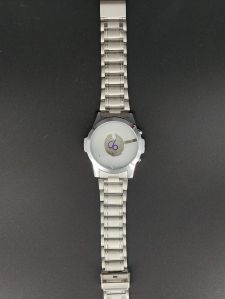 Wrist Watch Case with Steel Chain