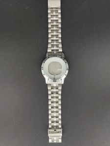 Wrist Watch Case with Steel Chain