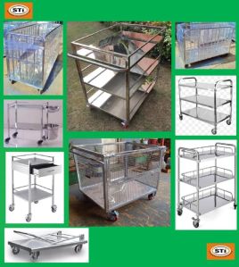 Stainless Steel Trolley