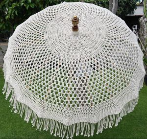 Artisan Macrame Umbrella