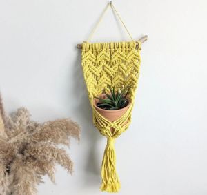 Cotton Macrame Plant Hanger
