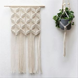 Cotton Macrame Wall Hanger