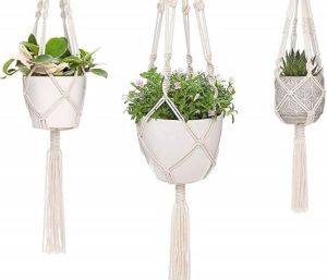 Cotton Macrame Plant Hanger