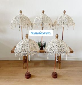 Macrame Sunshade For Outdoor