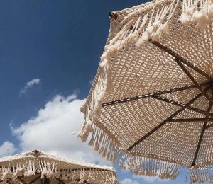 Macrame Sunshade For Outdoor