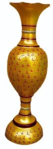 30 Inch Golden metsai Flower Pot