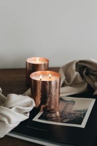 Brass Container Candles