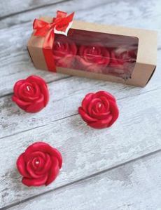 Floating Rose Candles