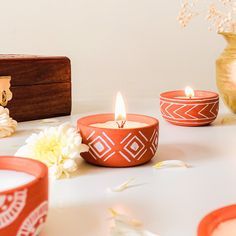 Soywax Mini Terracotta Candles