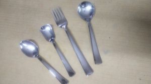 stainless steel dessert spoons