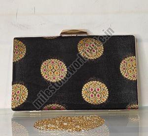 Ethnic Box Clutch