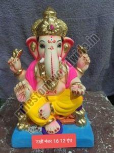 Shadu Clay Ganesh Statue