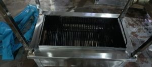 Stainless Steel Top Gas Operated Bullet Barbecue Grill