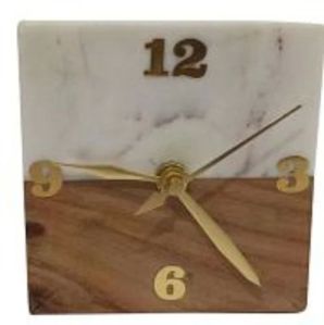 Decorative Marble Clock