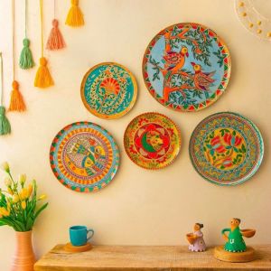 Madhubani Wall Plates