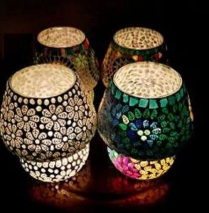 Mosaic Handmade Tealight Holder