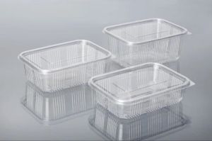 750 ml Low Lid PET Hinged Container