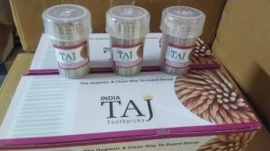 India TAJ Wooden Toothpicks