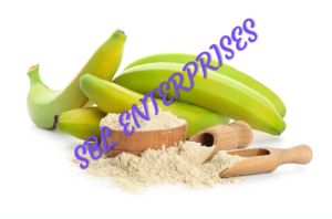 green banana powder