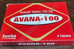 Avana 100mg Tablets