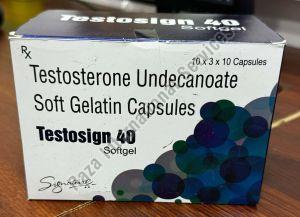 Testosign 40mg Softgel Capsules