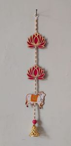 Desginer Lotus with Cow Door Hanging