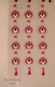 Lotus Tassel Wall Hanging