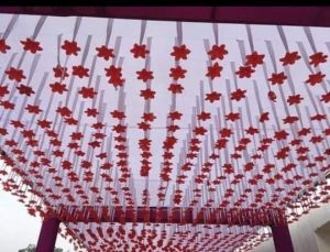 Wedding Ribbon Ceiling Tent