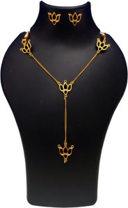 Assamese Traditional Lotus Jewellery Set